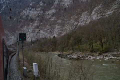  Ausztria, salzburg, alpok, salzburg-tiroler-vasútvonal