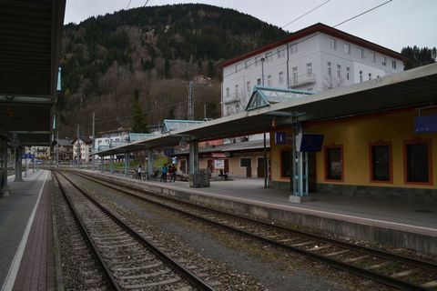 Ausztria, salzburg, Zell am see, salzburg-tiroler-vasútvonal
