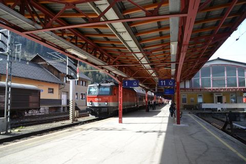  Ausztria, Stájerország, Selzthal állomás