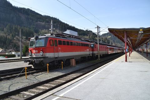  Ausztria, Selzthal állomás,