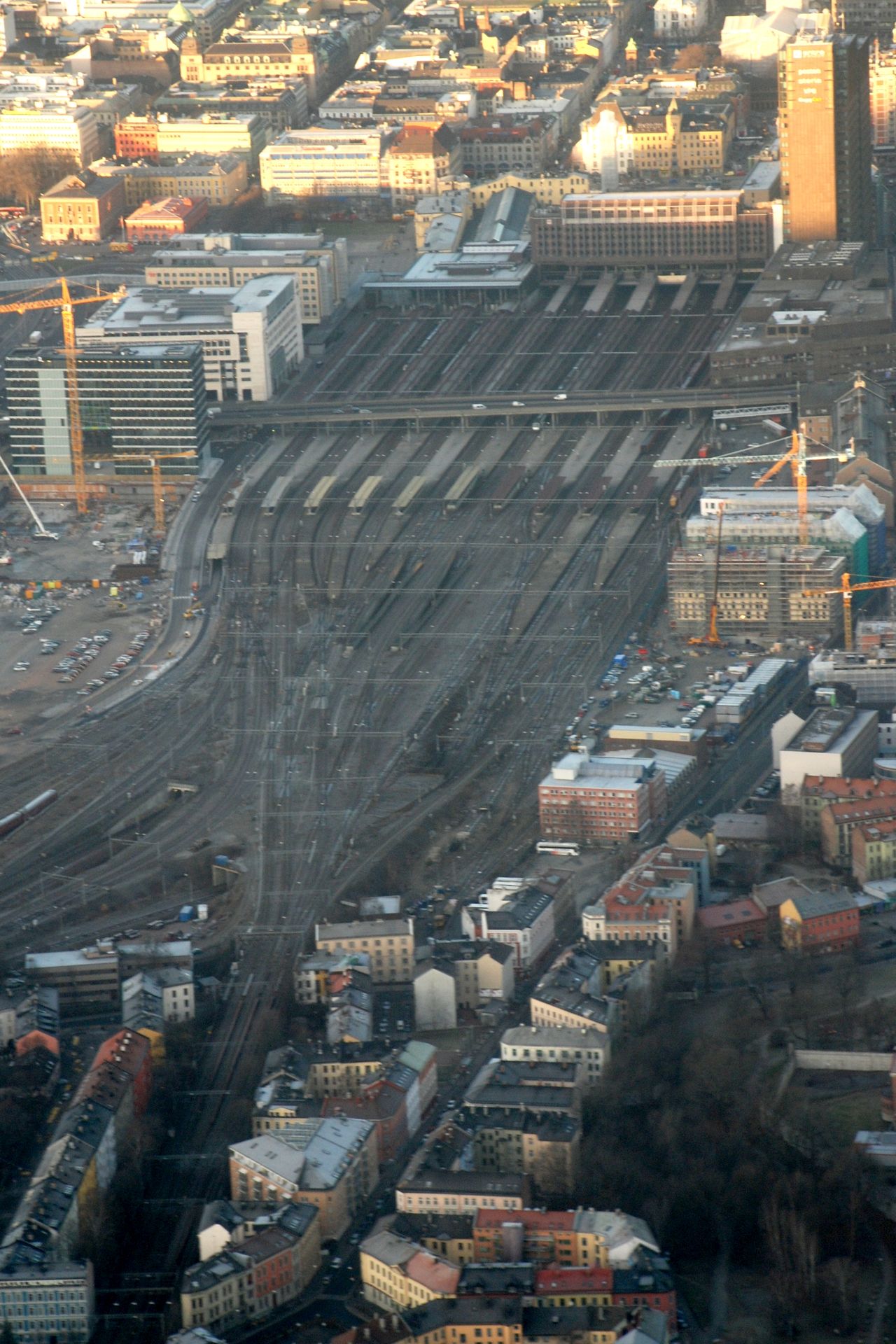 norvégia, nagysebességű vasút, Oslo főpályaudvar