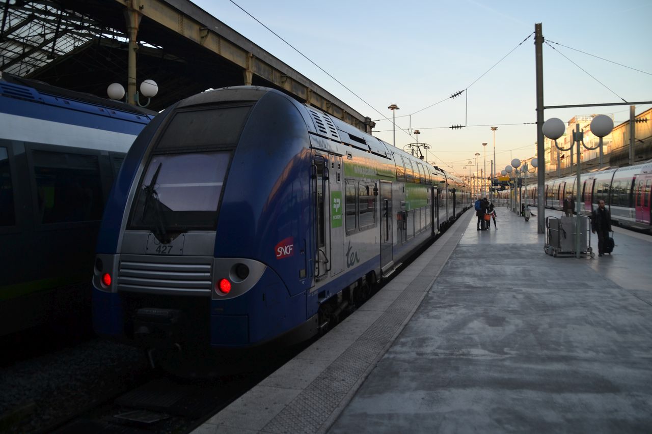 Gare du Nord, alstom coradia duplex