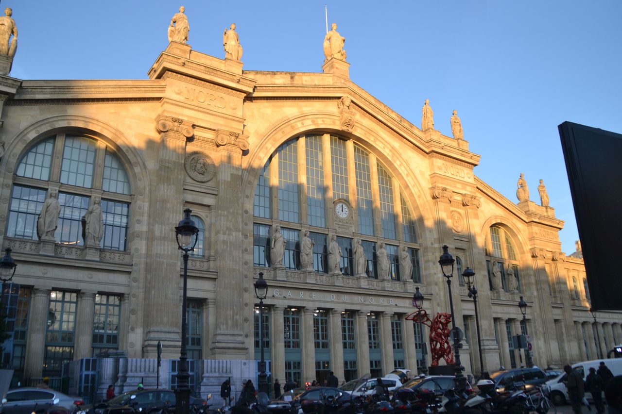 Párizs, gare du nord