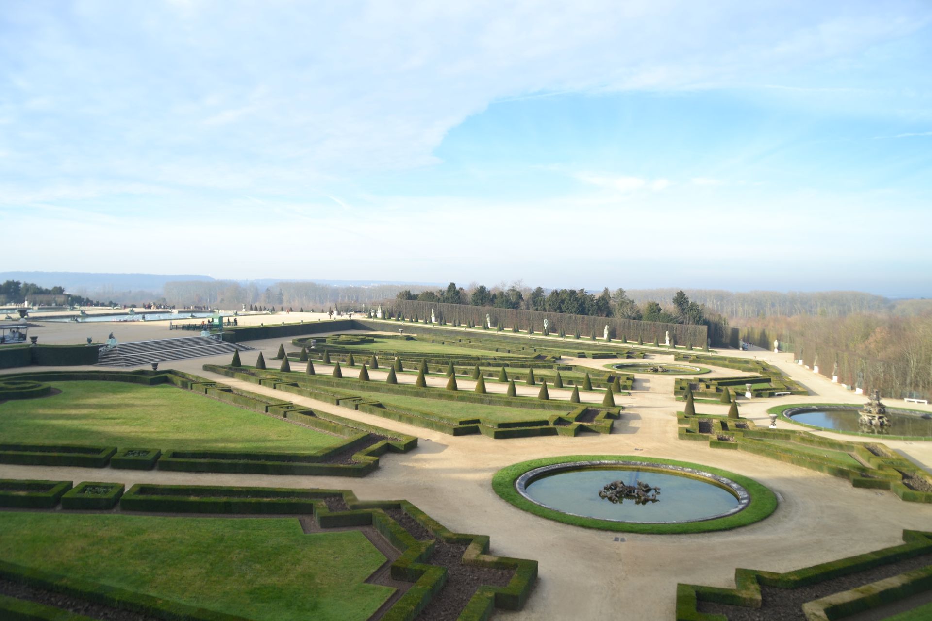 Versailles-i kastély barokk kert
