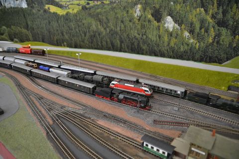 Ausztria, terepasztal, Spital am pyhrnmodelleisenbahn