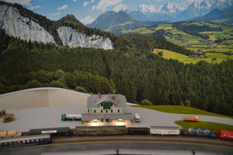 Ausztria, terepasztal, Spital am pyhrnmodelleisenbahn