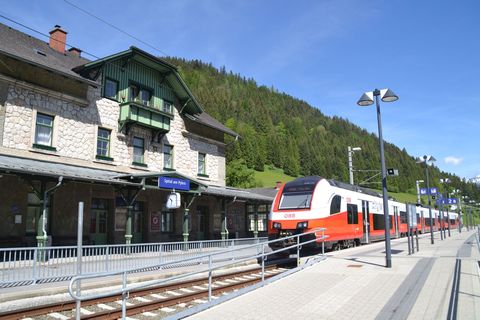 Spital am Pyhrn, Dr.-Vogelgesang-Klamm, ausztria, vasútállomás, öbb, cityjet