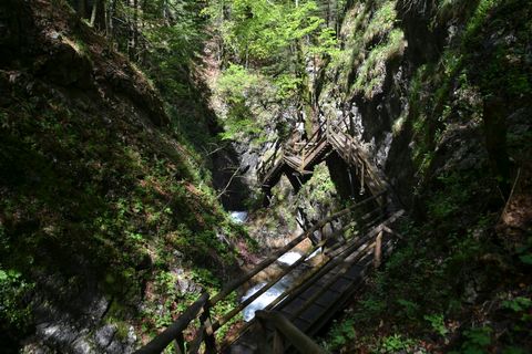 Spital am Pyhrn, Dr.-Vogelgesang-Klamm, ausztria, szurdok