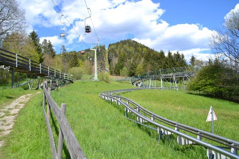 Ausztria, windischgarsten, Alpine Coaster, libegő, nyári bob