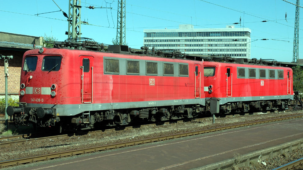Knallfrosch, Petárda, DB 141 sorozat, kassel hauptbahnhof