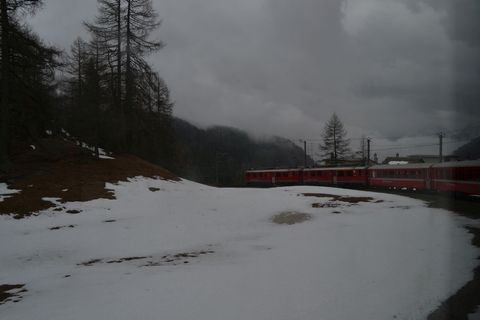 svájc, rhb, bernina express