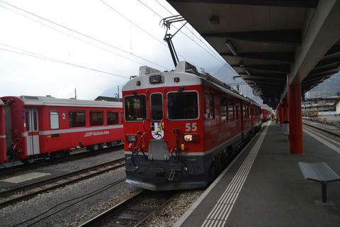 svájc, rhb, bernina express