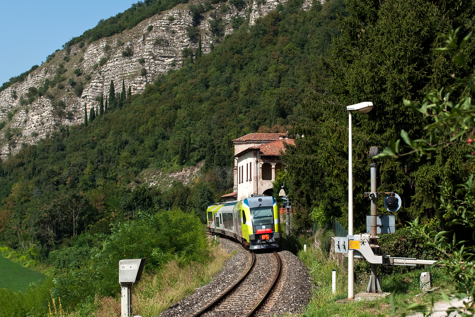 Provaglio, Brescia–Iseo–Edolo-vasútvonal