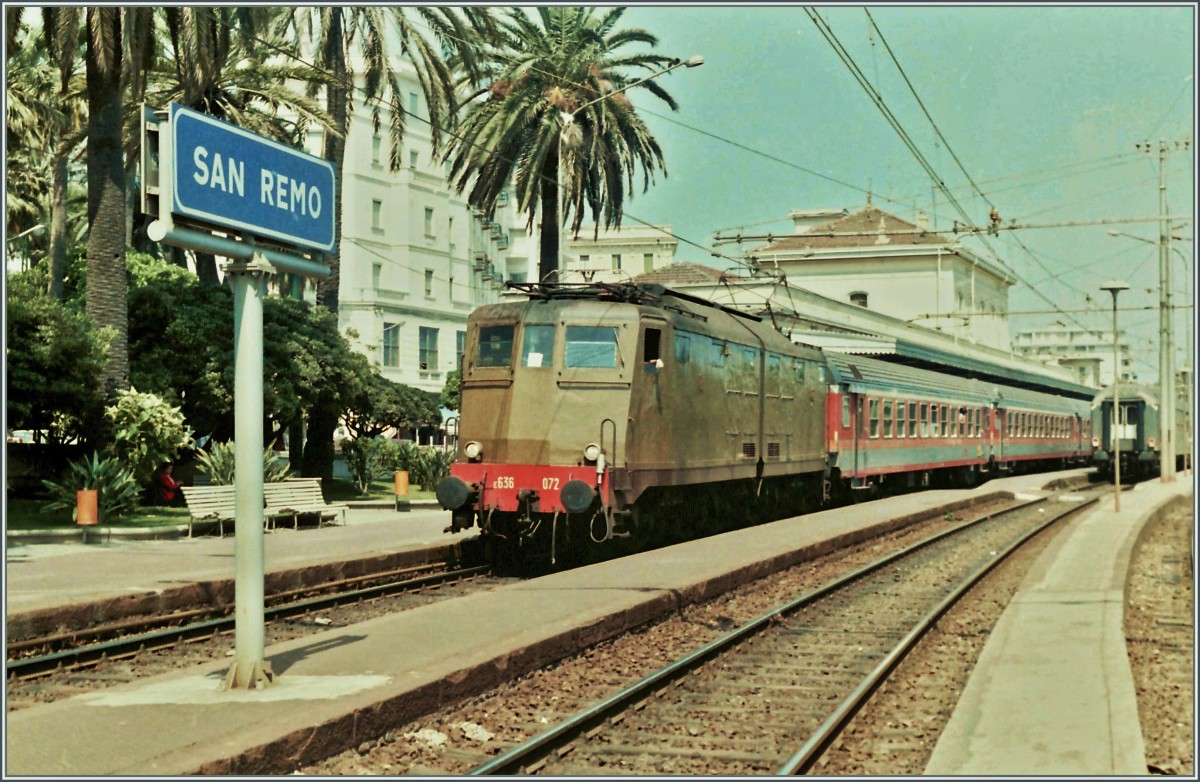 Genova-ventimiglia-vasútvonal, San Remo állomás