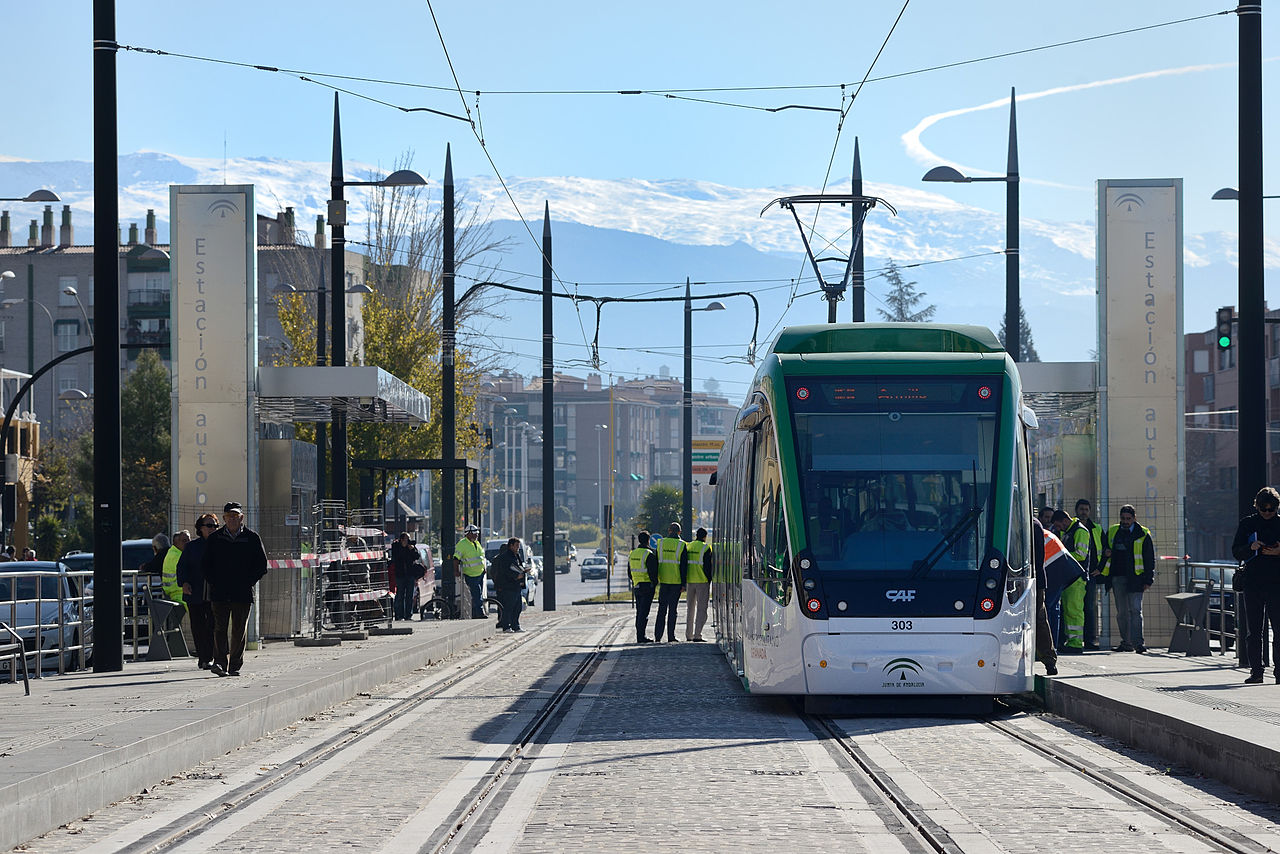 Metropolitano de Granada, tesztüzem, CAF Urbos