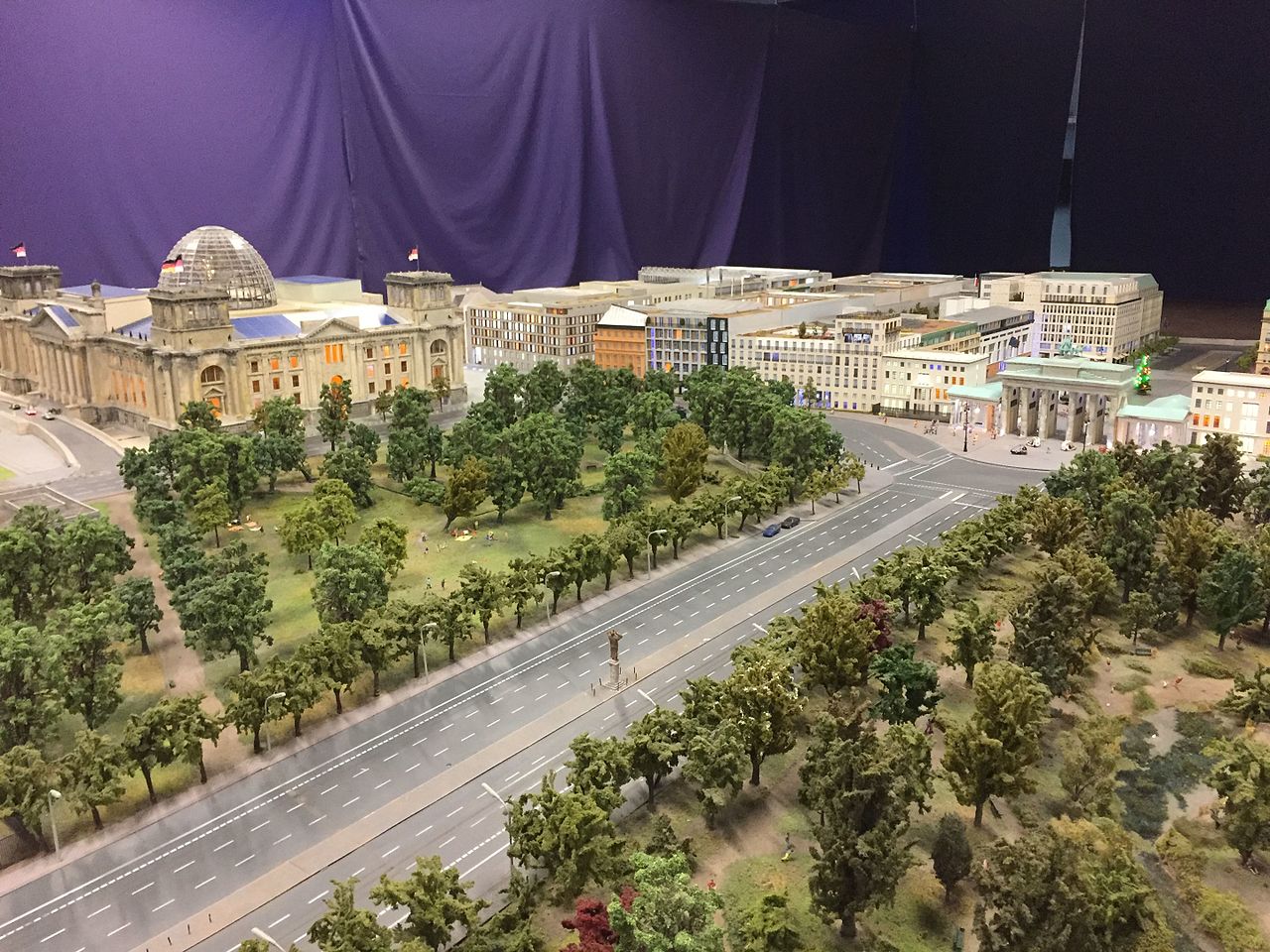 Loxx Miniatur Welten Berlin, brandenburgi kapu