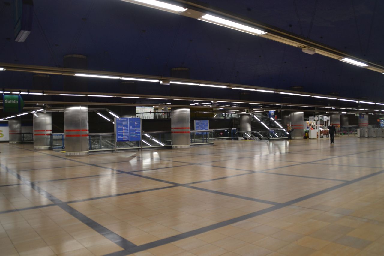 madrid, metró, Chamartín