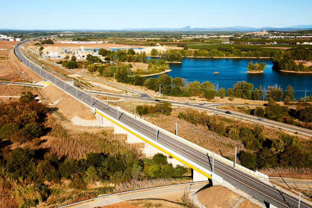 Nîmes–Montpellier nagysebességű vasútvonal, TGV, Franciaország, 2017