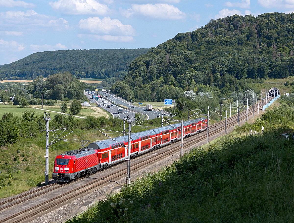 németország, regionális közlekedés, nagysebességű vasút, münchen, nürnberg, express, skoda 109e, db regio