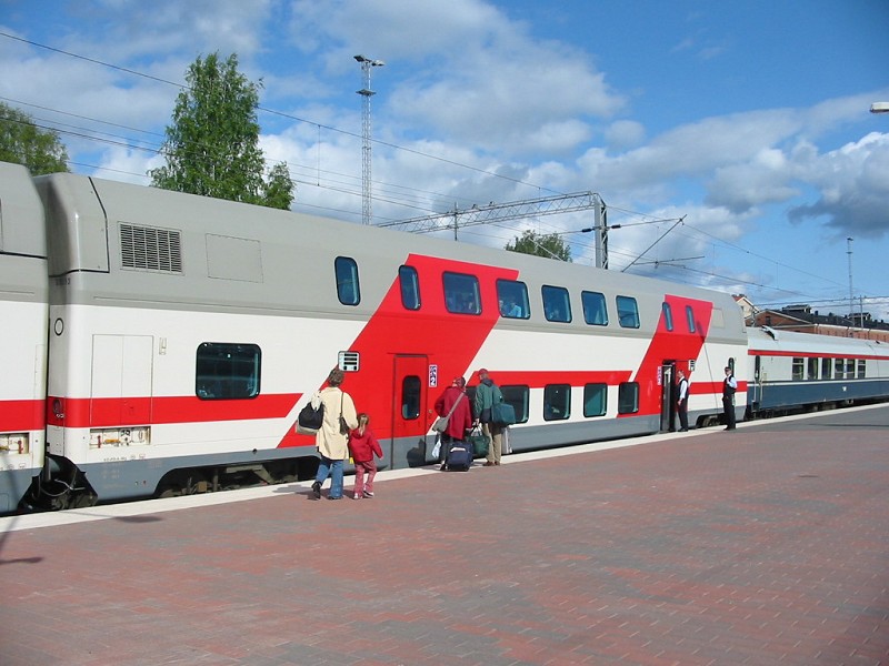 Talgo Oy, emeletes hálókocsi, finnország