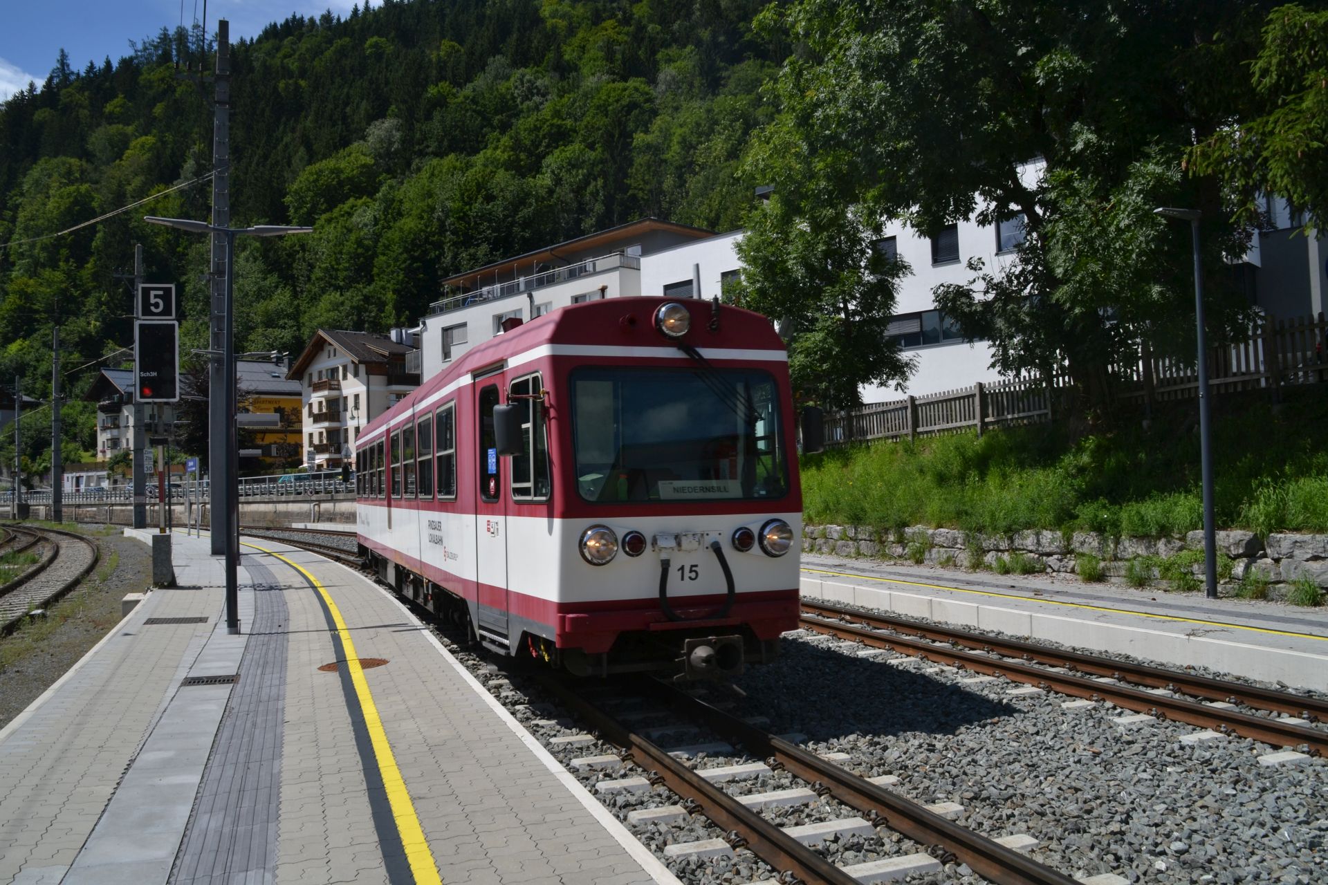 Salzburg-wörgl-vasútvonal, tirol, vonat