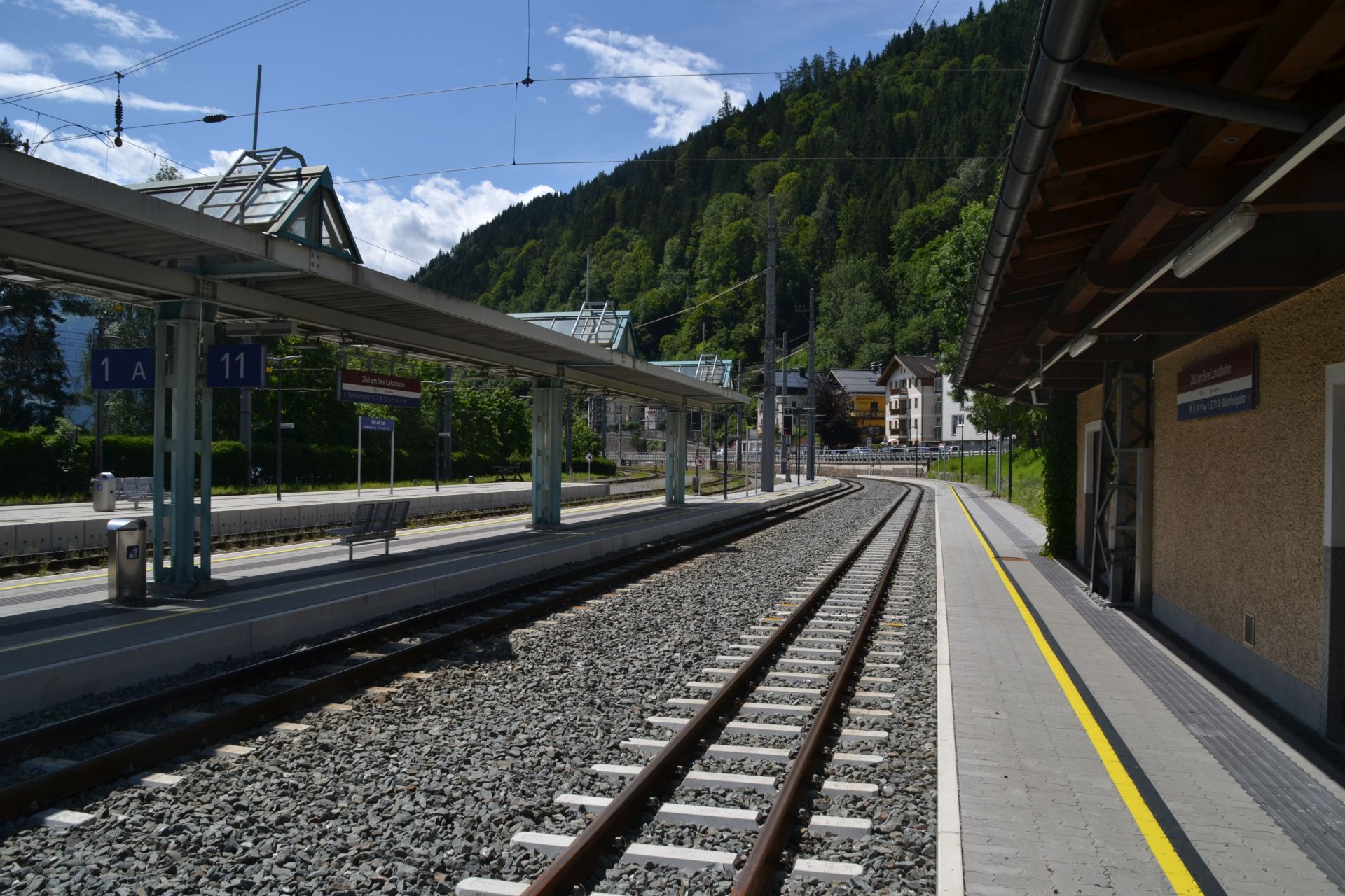 Salzburg-wörgl-vasútvonal, tirol, vonat