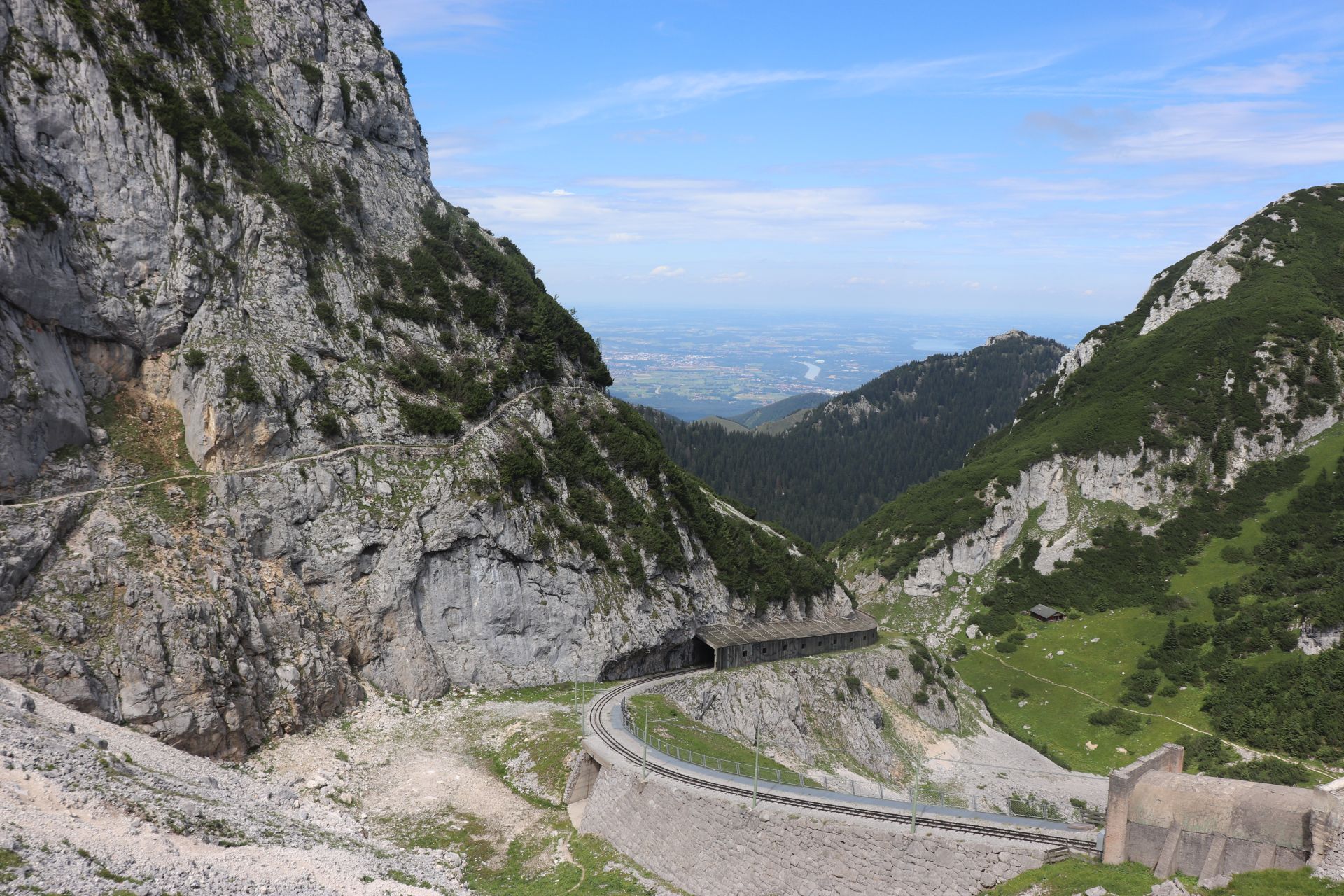 wendelsteinbahn, fogaskerekű, németország