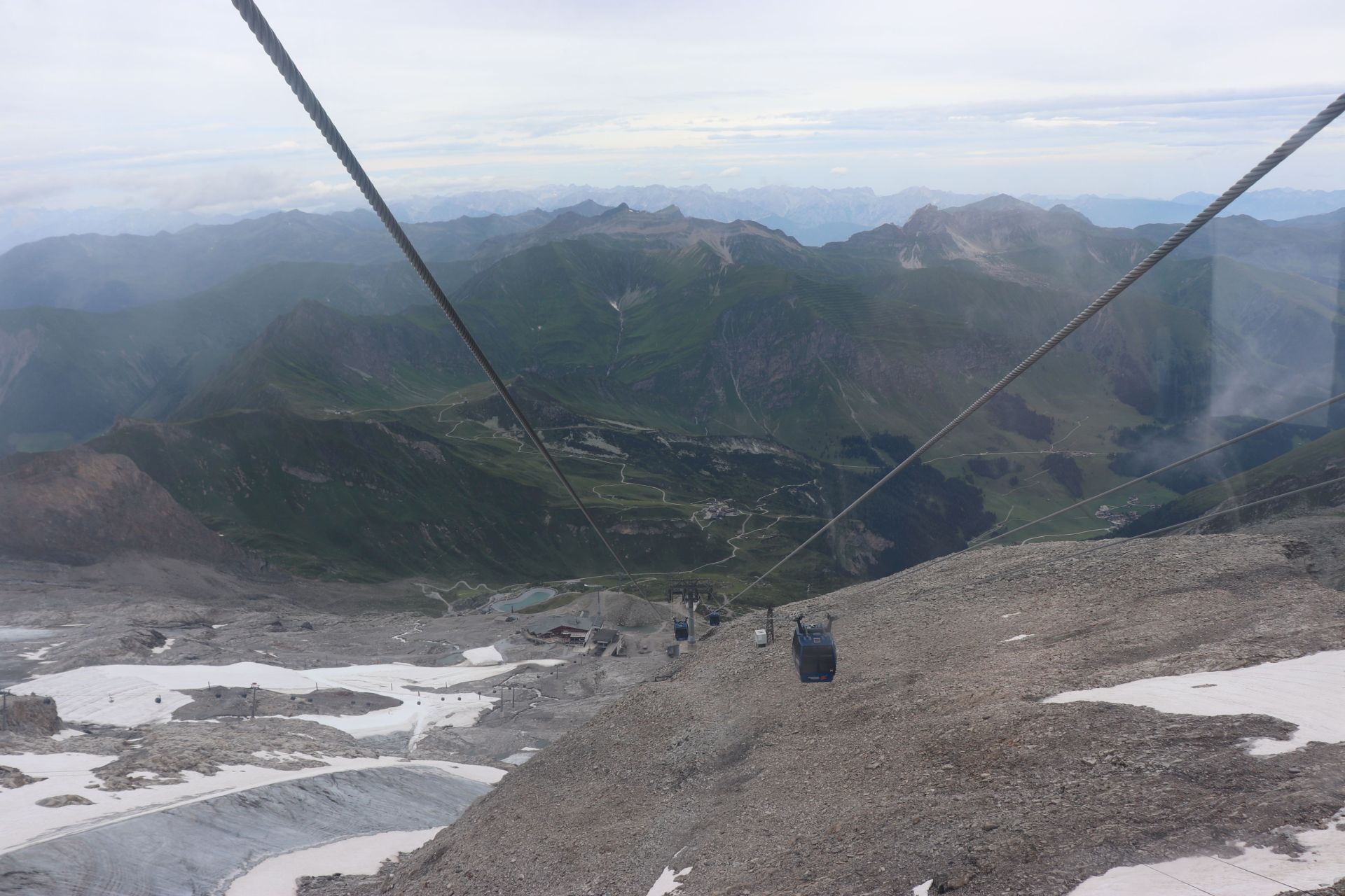 hintertux, gleccser, ausztria, felvonó, glacier bus