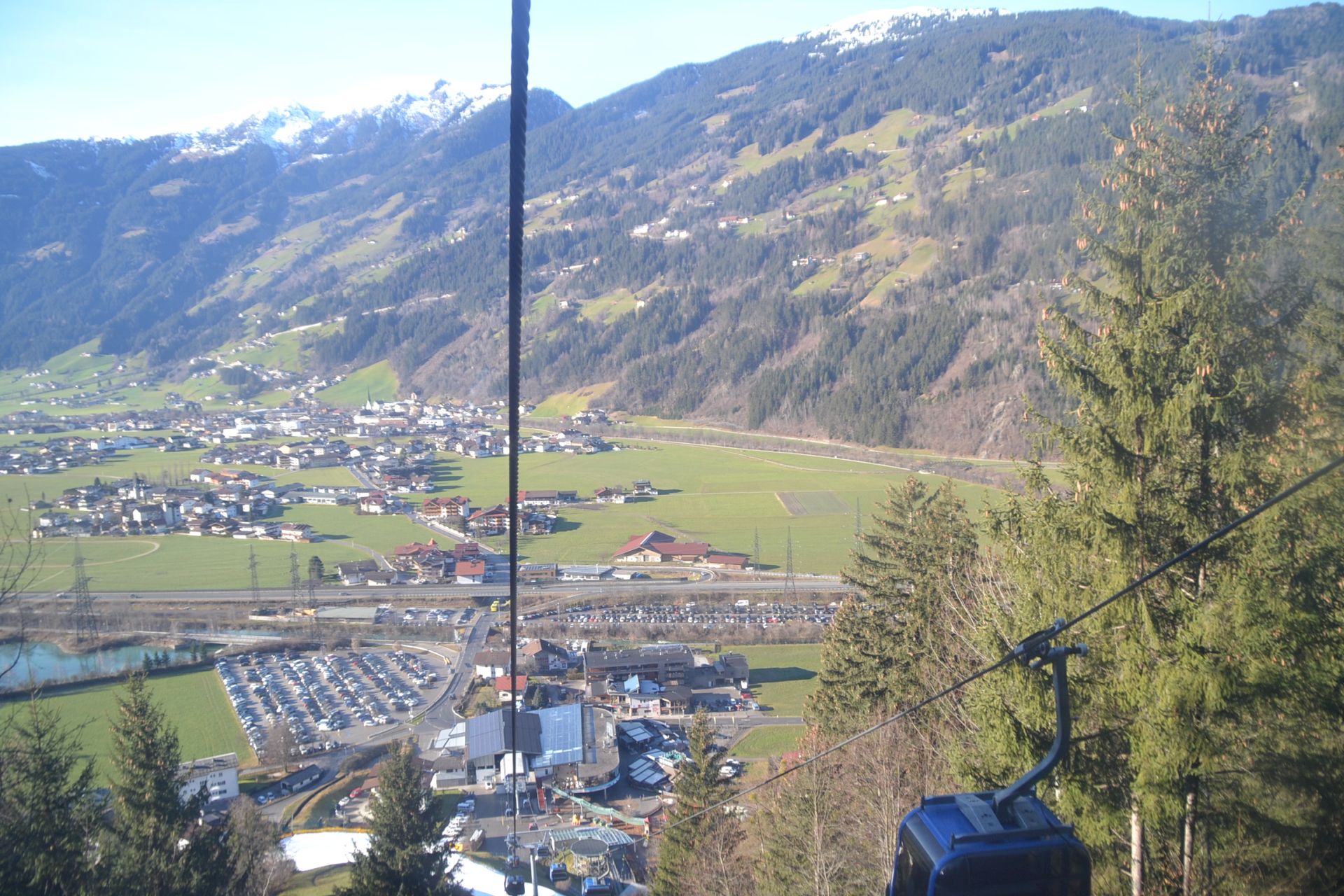 zillertal, ausztria, felvonó