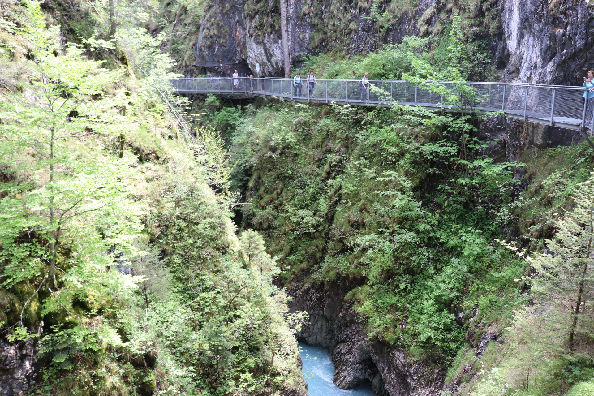 Leutasch-szurdok, Mittenwald, Ausztria