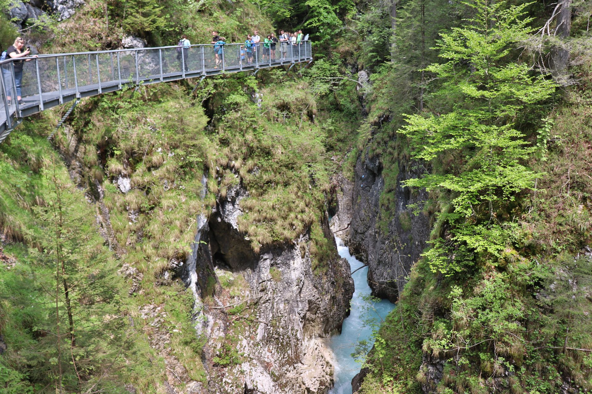 Leutasch-szurdok, Mittenwald, Ausztria