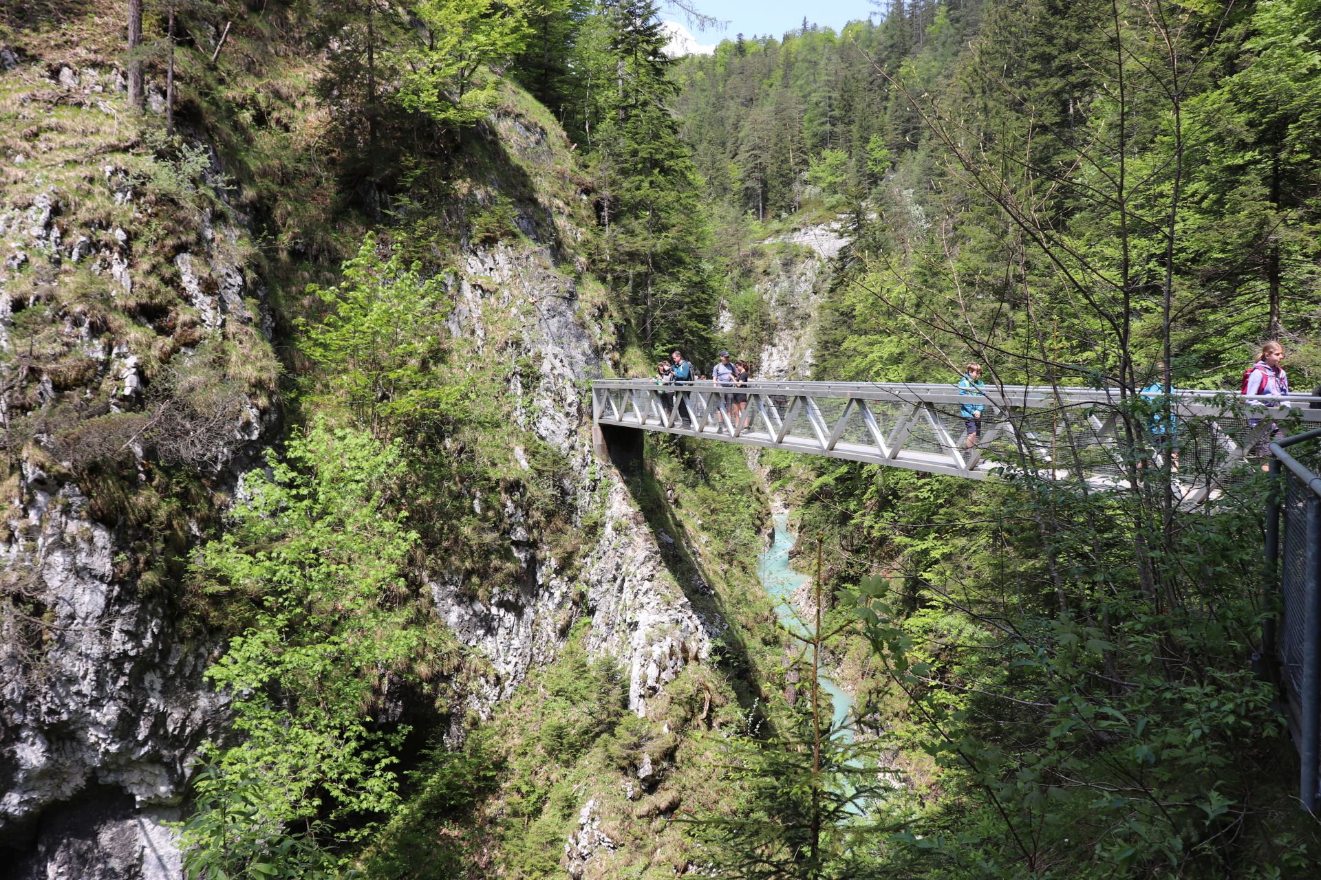 Leutasch-szurdok, Mittenwald, Ausztria