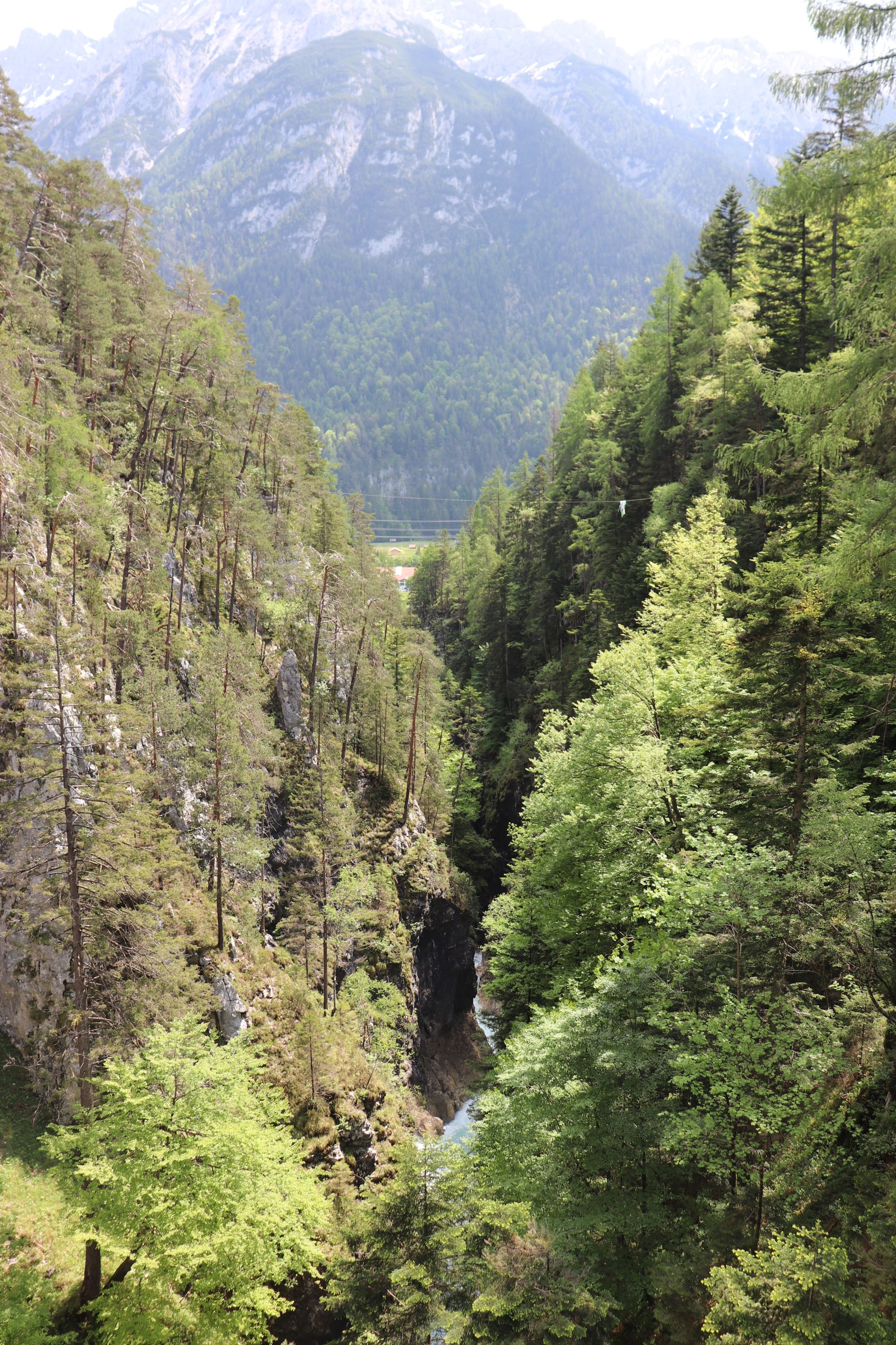 Leutasch-szurdok, Mittenwald, Ausztria
