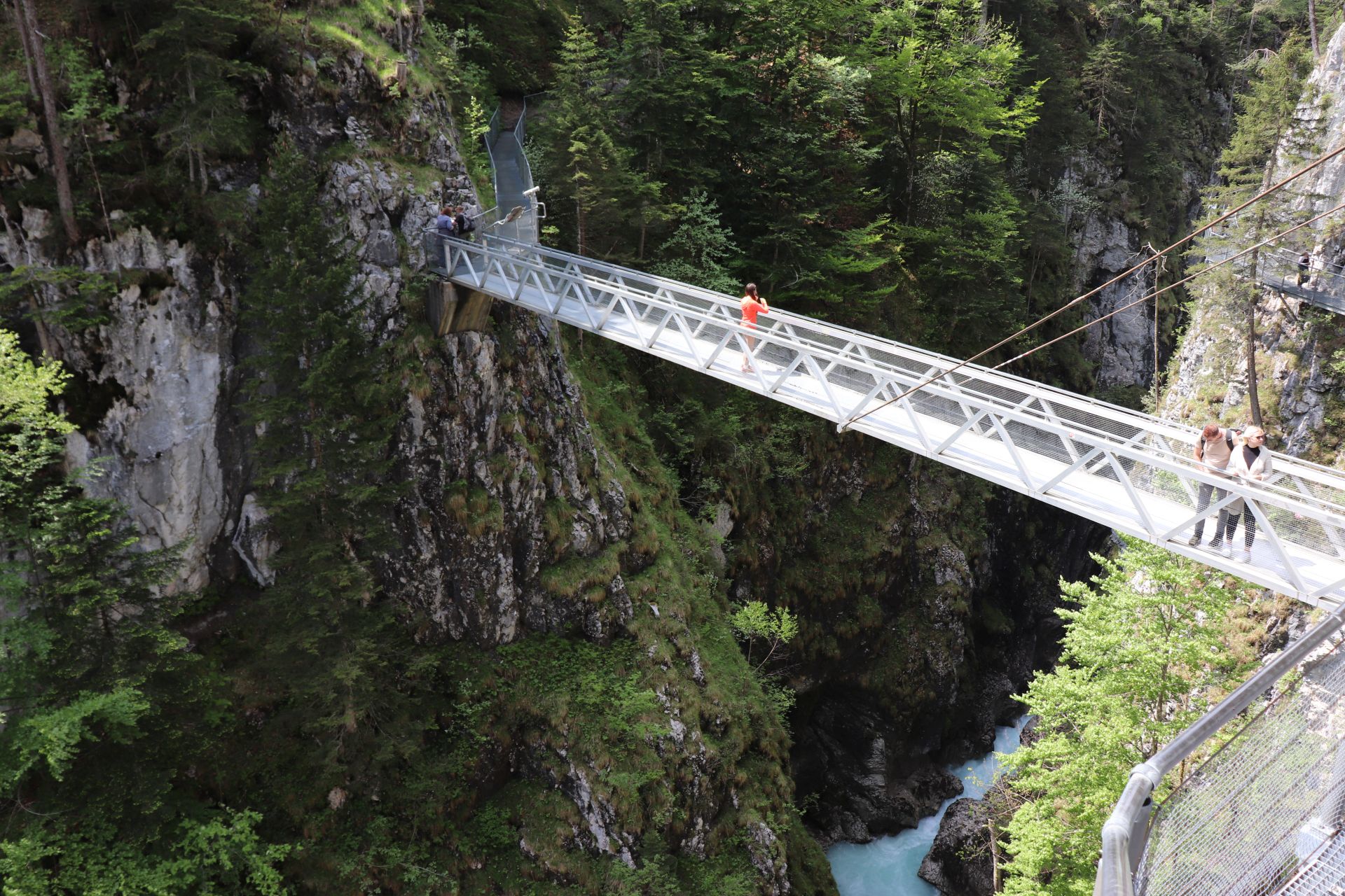 Leutasch-szurdok, Mittenwald, Ausztria