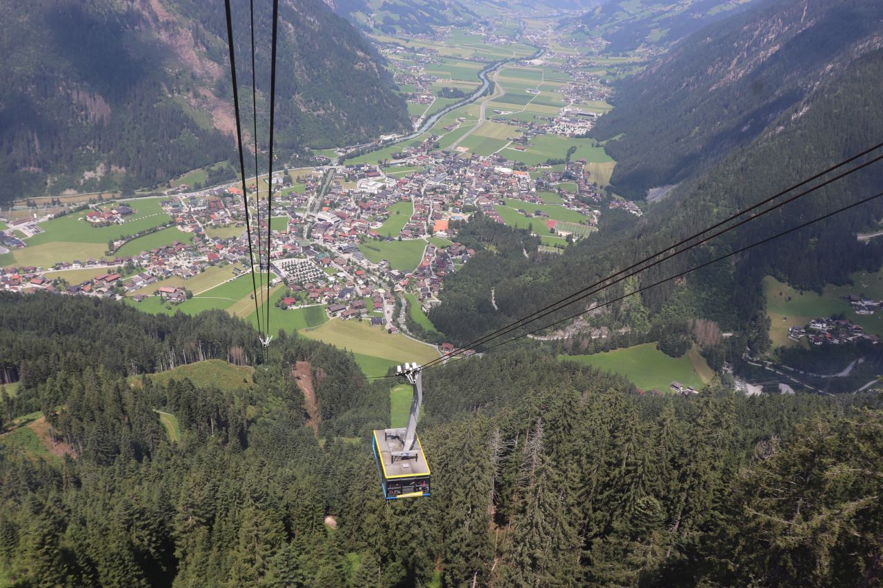 ausztria, tirol, ahornbahn