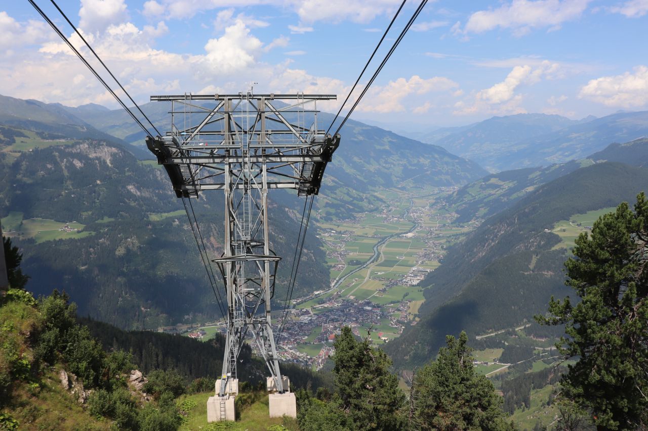 ausztria, tirol, ahornbahn