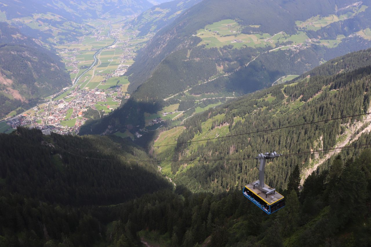 ausztria, tirol, ahornbahn