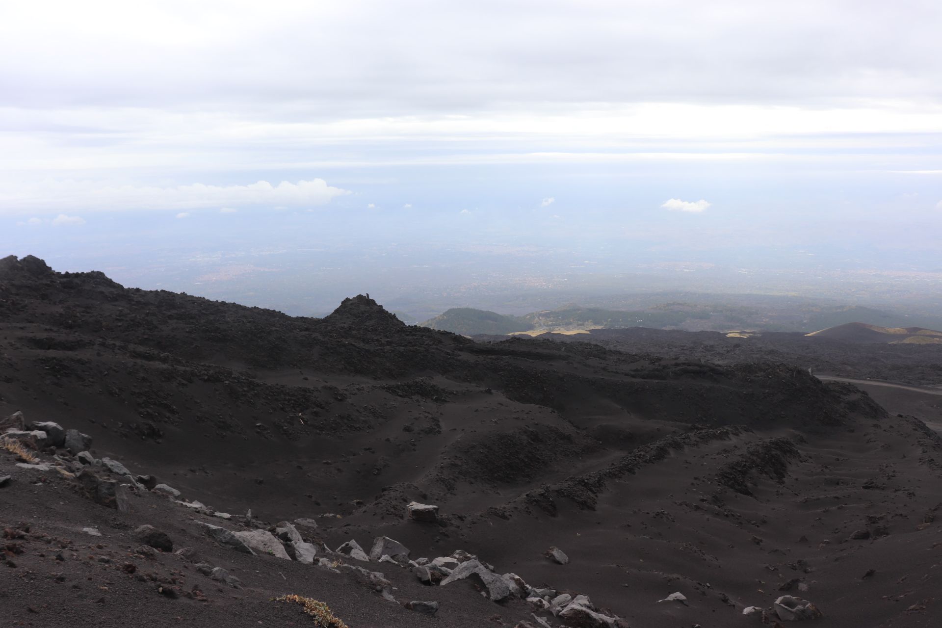 olaszország, cszicília, etna, vulkán