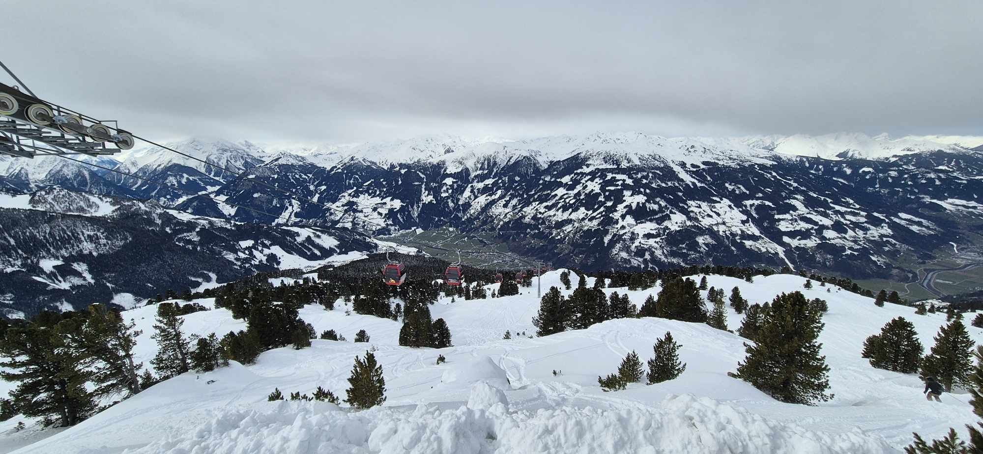 Zillertal Arena, karspitzbahn, felvonó, ausztria, síszezon