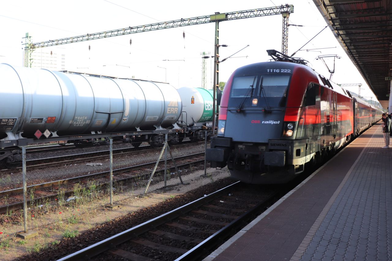 budapest, kelenföld, 2025, railjet