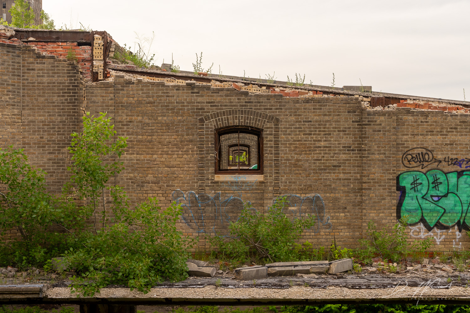 USA, Buffalo Central állomás station