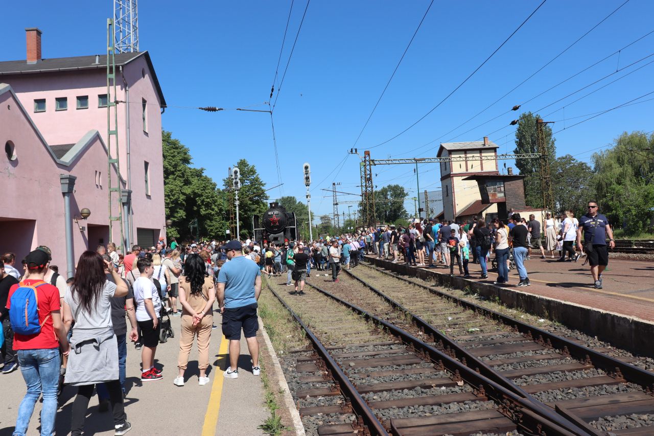 kecskemét, 2025, gőzmozdony, különvonat