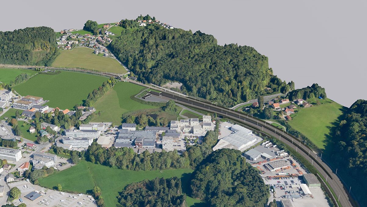 alagút, portál, salzburg, westbahn, 2044, új