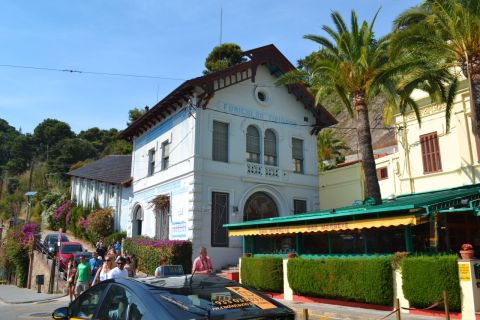 barcelona siklóvasút végállomás Funicular del Tibidabo