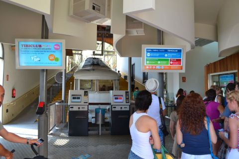 Barcelona siklóvasút Funicular del Tibidabo