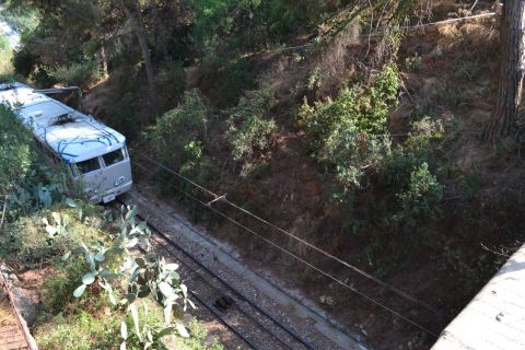 Barcelona siklóvasút Funicular del Tibidabo