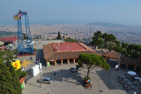 Barcelona siklóvasút Funicular del Tibidabo