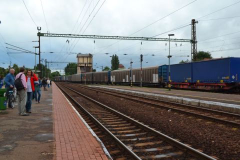 kecskemét Rail Cargo Hungaria Mercedes tehervonat