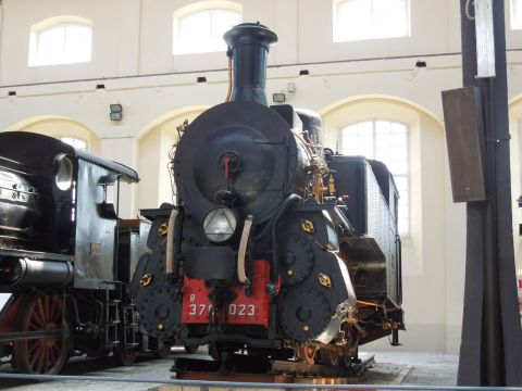 Nápoly vasúti múzeum Museo nazionale ferroviario di Pietrarsa