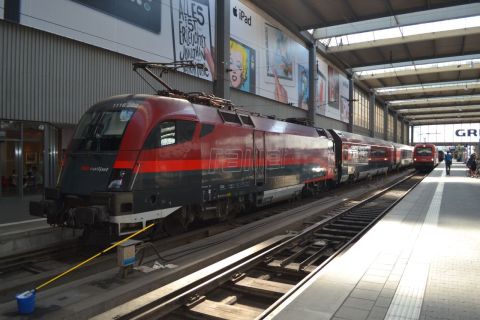 Railjet München Hauptbahnhof